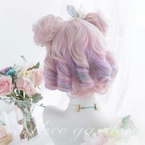 NEW Wig really cute pink wig Loli style